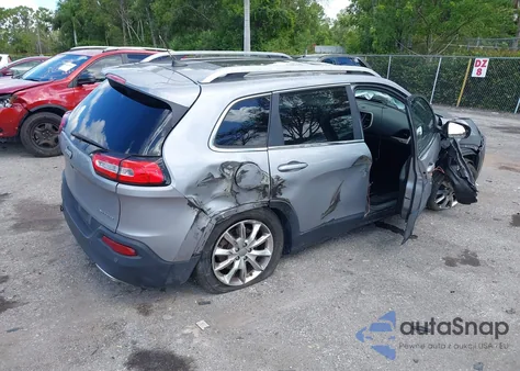 2014 Jeep Cherokee Limited z USA, uszkodzony, nr VIN 1C4PJLDS3EW158250